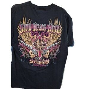 Harley-Davidson Sturgis Black T-Shirt “Suck Bang Blow” Biker Graphic Large